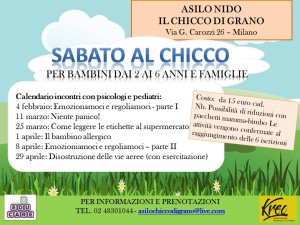incontri per mamme sabato
