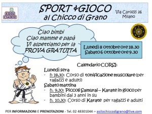 prossimi eventi