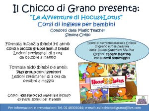 corso inglese 2018
